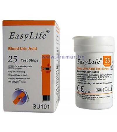 ТЕСТ ЛЕНТИ EASY LIFE ЗА ПИКОЧНА КИСЕЛИНА * 25
