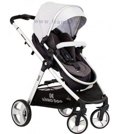 КИКА БО КОЛИЧКА BALI SUMMER GREY 2 В 1 С ТРАНСФОРМИРАЩА СЕ СЕДАЛКА