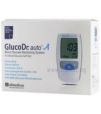 АПАРАТ ЗА ИЗМЕРВАНЕ НА КРЪВНА ЗАХАР GLUCODR AUTO AGM - 4000