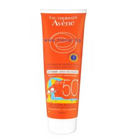 АВЕН СЛЪНЦЕЗАЩИТНО МЛЯКО ЗА ДЕЦА SPF 50+ 250 мл.