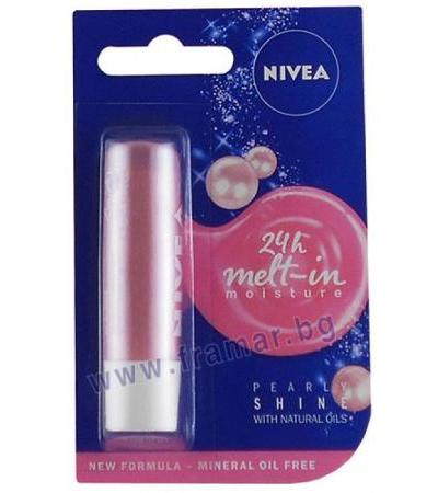 НИВЕА БАЛСАМ ЗА УСТНИ PEARLY SHINE 4,8 g