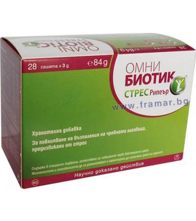 ОМНИ БИОТИК СТРЕС РИПЕЪР саше 3 гр. * 28