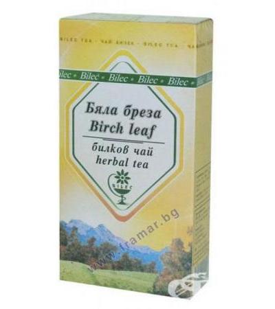 БЯЛА БРЕЗА ЦВЯТ ЛИСТА 50 гр.