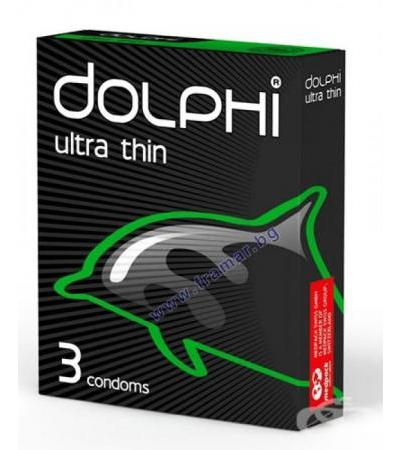 ПРЕЗЕРВАТИВИ ДОЛФИ ULTRA THIN * 3 бр.