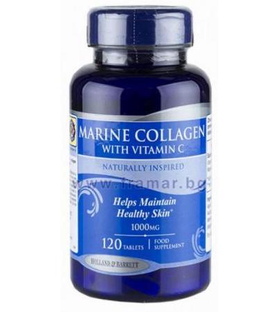 МОРСКИ КОЛАГЕН С ВИТАМИН Ц таблетки 1000 мг * 120 HOLLAND & BARRETT