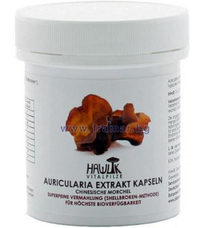 АУРИКУЛАРИЯ 20% ЕКСТРАКТ капсули * 60 HAWLIK