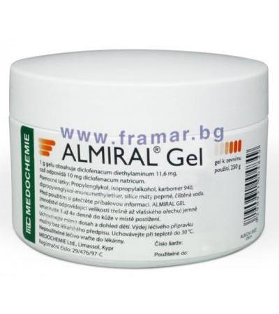 АЛМИРАЛ гел 1.16 % 250 гр.