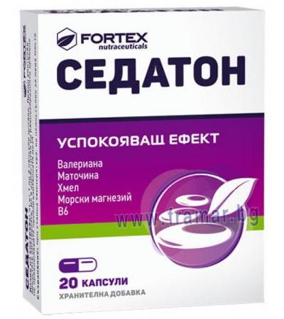СЕДАТОН капсули * 20 ФОРТЕКС