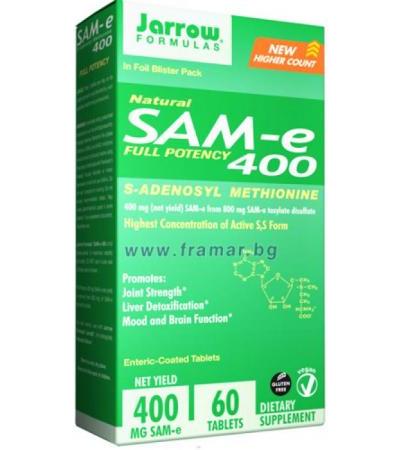 ДЖАРОУ ФОРМУЛАС САМ - Е таблетки 400 мг * 60