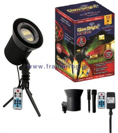 ЛАЗЕР ЗА УКРАСА GLOW BRIGHT LASER LIGHT