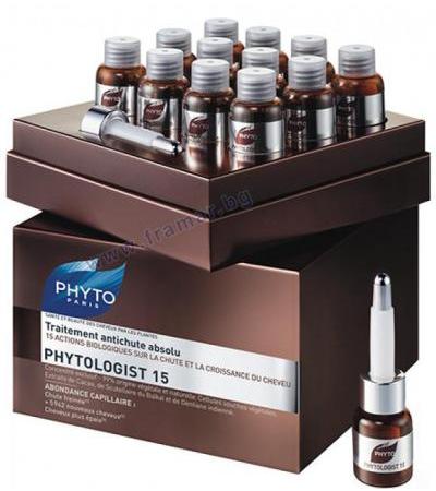 ФИТО PHYTOLOGIST 15 КОМПЛЕКСНА ТЕРАПИЯ ПРОТИВ КОСОПАД АМПУЛИ * 12