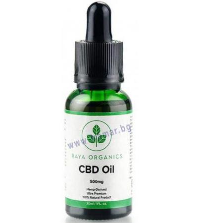 РАЯ ОРГАНИКС CBD ОЙЛ ТИНКТУРА 500 мг 30 мл