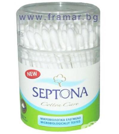 ТУПФИ СЕПТОНА 100 бр. КРЪГЛА КУТИЯ