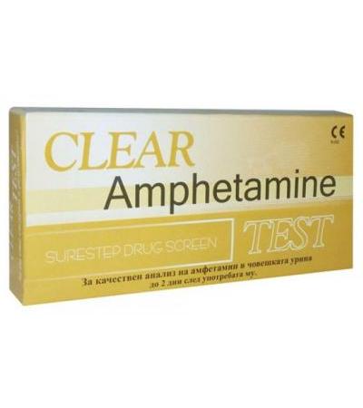 ТЕСТ ЗА НАРКОТИЦИ АМФЕТАМИН ЛЕНТА - CLEAR * 1