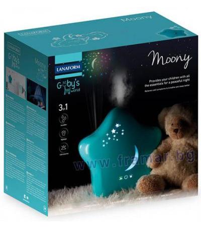 ЛАНАФОРМ ОВЛАЖНИТЕЛ ЗА ВЪЗДУХ 3 В 1 MOONY