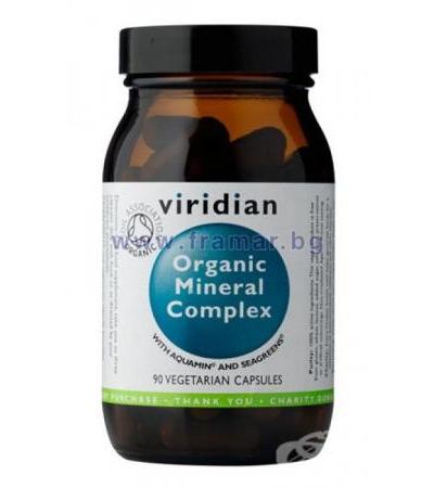ОРГАНИЧЕН МИНЕРАЛЕН КОМПЛЕКС капсули * 90 VIRIDIAN