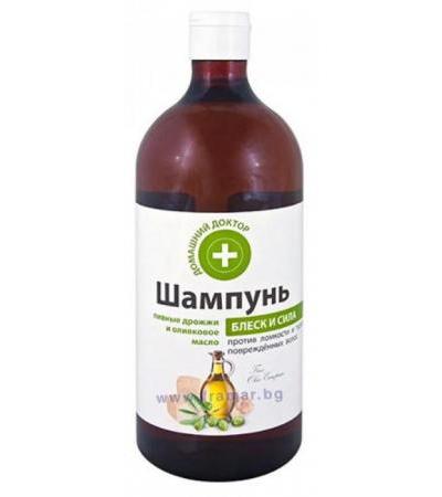ДОМАШЕН ДОКТОР ШАМПОАН БЛЯСЪК И СИЛА 1 л.
