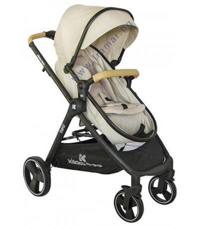 КИКА БО КОЛИЧКА BALI ZEN MELANGE BEIGE 2 В 1 С ТРАНСФОРМИРАЩА СЕ СЕДАЛКА