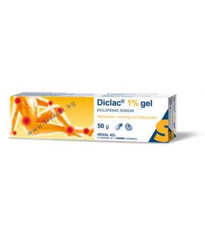 ДИКЛАК АКУТ гел 1 % - 50 гр. SANDOZ