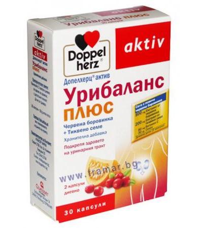 ДОПЕЛХЕРЦ УРИБАЛАНС ПЛЮС капсули * 30