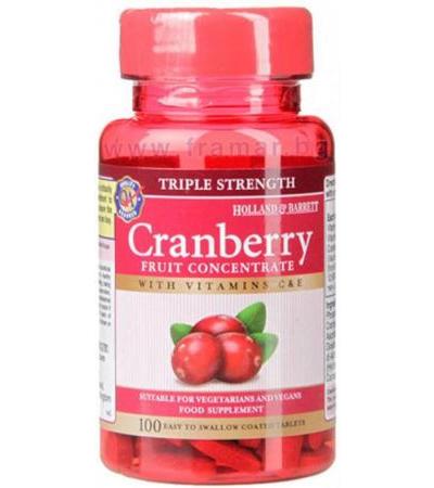 ЧЕРВЕНА БОРОВИНКА ТРОЙНА СИЛА С ВИТАМИНИ С И Е таблетки * 100 HOLLAND & BARRETT