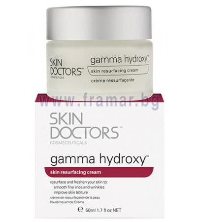 СКИН ДОКТОРС GAMMA HYDROXY КРЕМ ЗА ТРЕТИРАНЕ НА БЕЛЕЗИ ОТ АКНЕ И БРЪЧКИ 50 мл.