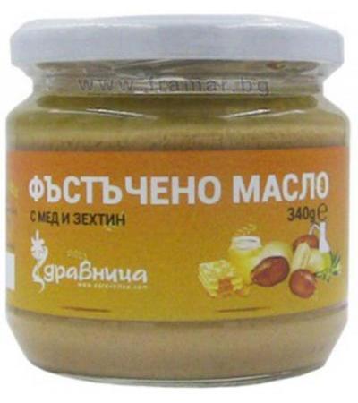 ФЪСТЪЧЕНО МАСЛО С МЕД И ЗЕХТИН 340 гр. ЗДРАВНИЦА