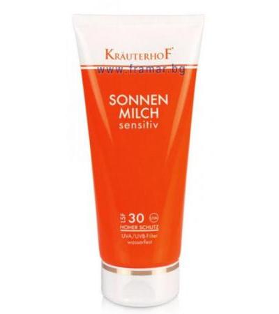 АСАМ СЛЪНЦЕЗАЩИТНО МЛЯКО ЗА ЧУВСТВИТЕЛНА КОЖА SPF30 200 мл