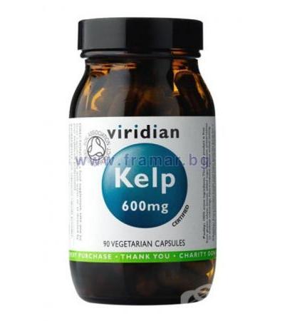 КЕЛП ОРГАНИЧЕН капсули 600 мг * 90 VIRIDIAN