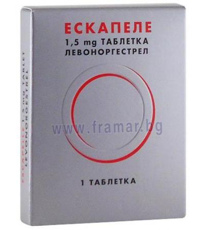ЕСКАПЕЛ таблетки 1.5 мг * 1