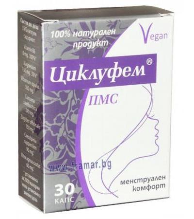 ЦИКЛУФЕМ капсули * 30