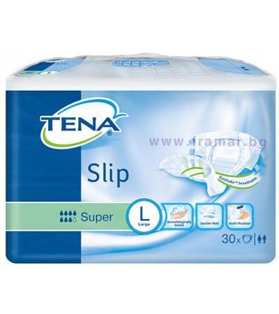 ТЕНА ПЕЛЕНИ ЗА ВЪЗРАСТНИ SLIP SUPER размер L * 30