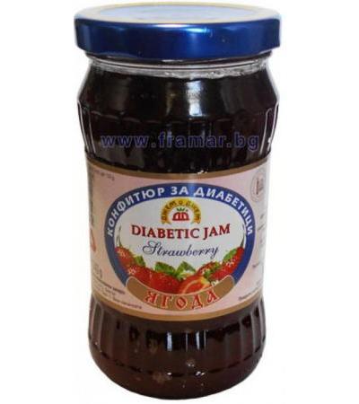 ДИАБЕТИЧЕН КОНФИТЮР ЯГОДА 340 гр.