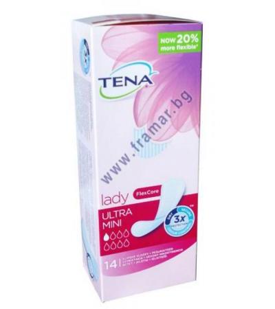 ЕЖЕДНЕВНИ ТЕНА УРОЛОГИЧНИ ПРЕВРЪЗКИ ЛЕЙДИ ULTRA MINI * 14