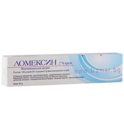 ЛОМЕКСИН крем 2% 30 гр.