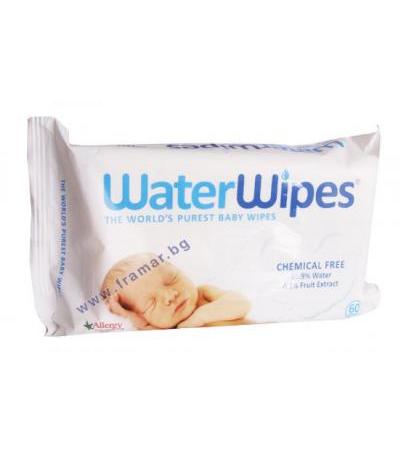МОКРИ КЪРПИ БЕБЕ WATERWIPES * 60 бр.