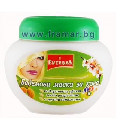 ЕВТЕРПА ПОДХРАНВАЩА БАДЕМОВА МАСКА ЗА КОСА 150 мл.