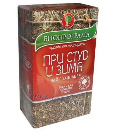ЧАЙ ФИЛТЪР ПРИ СТУД И ЗИМА * 20 БИОПРОГРАМА