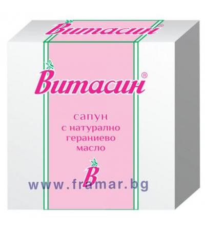 ВИТАСИН САПУН С ГЕРАНИЕВО МАСЛО 70 гр.