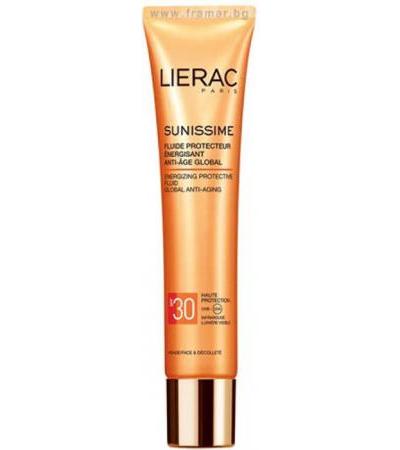ЛИЕРАК СЪНИСИМ СЛЪНЦЕЗАЩИТЕН ФЛУИД ЗА ЛИЦЕ SPF 30 40 мл