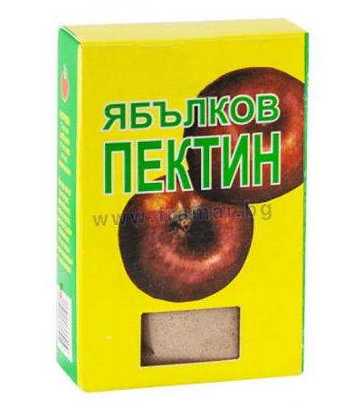 ЯБЪЛКОВ ПЕКТИН НА ПРАХ 40 гр. ЦВЕТЕЛИНА