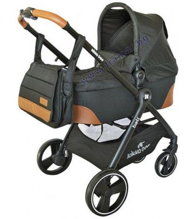 КИКА БО КОЛИЧКА BALI ZEN MELANGE BLACK 2 В 1