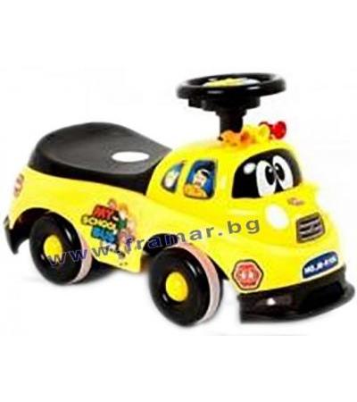 КИКА БО КОЛА RIDE ON POLICE YELLOW