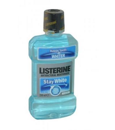 ВОДА ЗА УСТА LISTERINE STAY WHITE 250 мл.