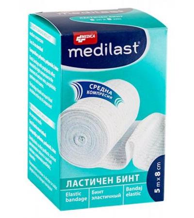 БИНТ ЛАСТИЧЕН 5 м. / 8 см.
