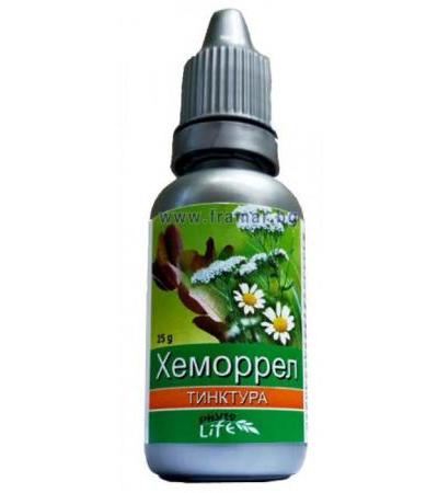 ХЕМОРРЕЛ ТИНКТУРА 25 гр.