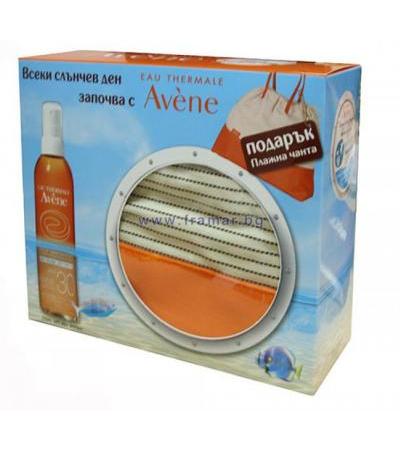 АВЕН КОМПЛЕКТ СЛЪНЦЕЗАЩИТНО ОЛИО SPF 30 200 мл + ПЛАЖНА ЧАНТА