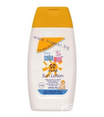 СЕБА МЕД БЕБЕ СЛЪНЦЕЗАЩИТЕН ЛОСИОН SPF 50