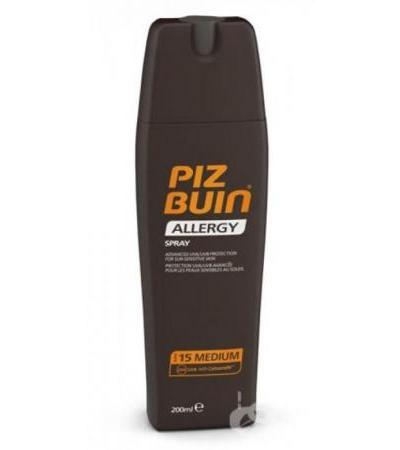 ПИЗ БУИН АЛЕРДЖИ СПРЕЙ SPF 15 200 мл.