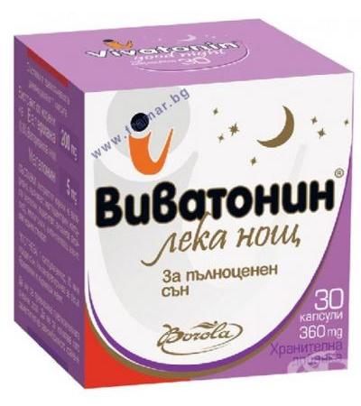 ВИВАТОНИН ЛЕКА НОЩ капсули * 30